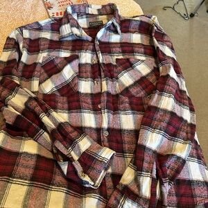Canyon xxl thick flannel like long sleeve button up worn twice to church